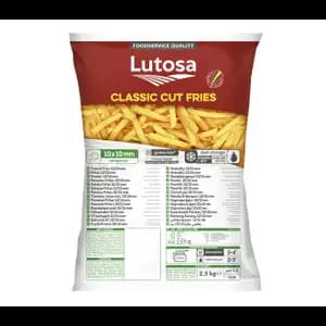 Classic Cut Fries Straight 3/8 - Lutosa