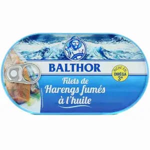 Smoked Herring Fillets in Oil - Balthor