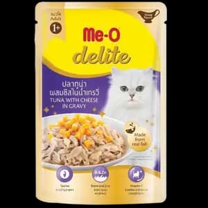 Delite Tuna with Cheese in Gravy Pouch - Me-O