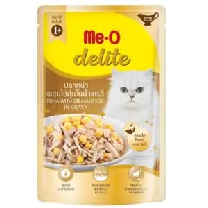 Delite Tuna with Steamed Egg In Gravy Pouch - Me-O