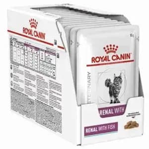 Renal with Fish Thin Slices in Gravy Pouch Box - Royal Canin