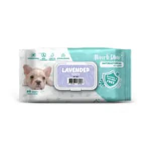 Antibacterial Lavender Pet Wipes - Absorb Plus