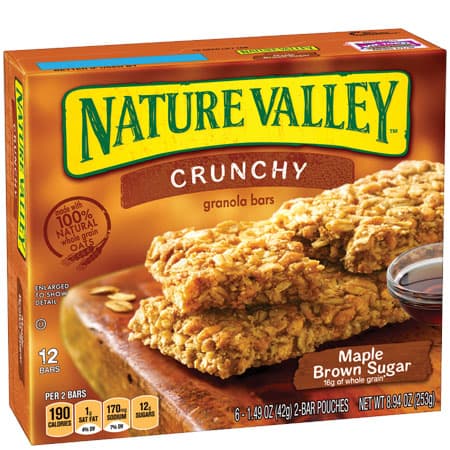Crunchy Maple Brown Sugar Granola Bars