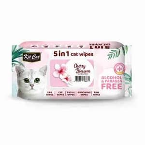 5 in 1 Wipes Cherry Blossom - Kit Cat