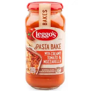 Pasta Bake with Creamy Tomato & Mozzarella - Leggo's