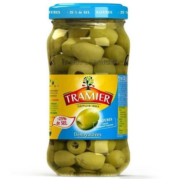 ជ្រក់អូលីវខ្ចី អំបិលតិច- Tramier