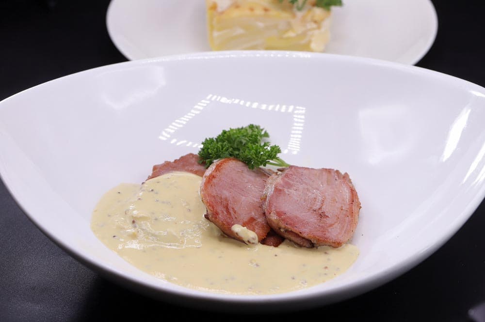 Pork Tenderloin in Mustard Sauce