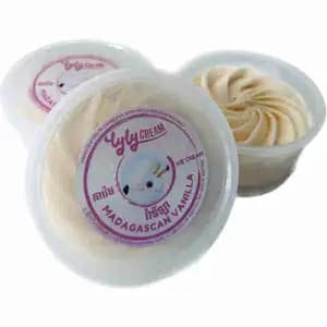 Madagascan Vanilla Ice Cream Cup - Lyly Cream