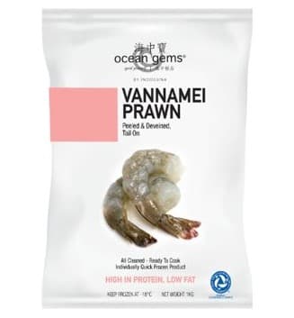 Vanamei Prawn Headless Shell On