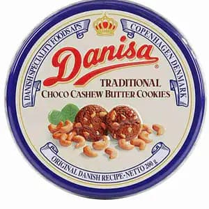 Traditional Choco Cashew Butter Cookies - Danisa