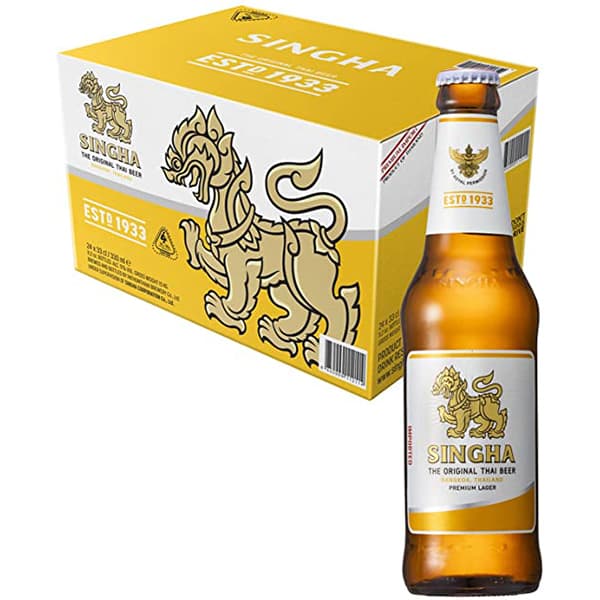 Singha Beer Bottle 330ml