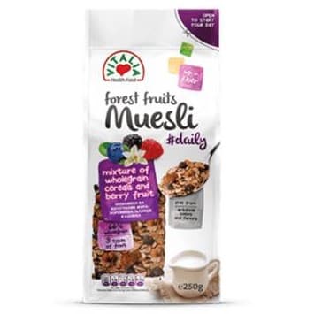 Muesli Wholegrain Cereals Berry Fruits