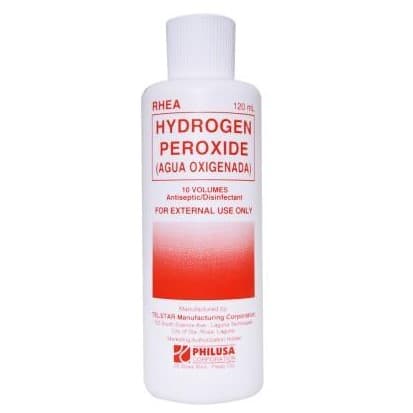 ទឹកលាងរបួស  ១០វ៉ុល-Hydrogen Peroxide