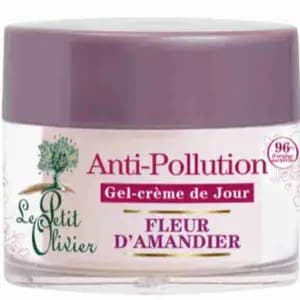 Anti-Pollution Day Gel Cream Almond Blossom - Le Petit Olivier