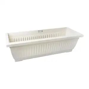 Biodegradable Planter Box XXL (White) - Baba