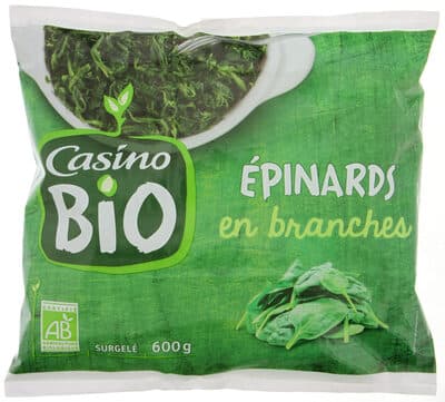 Organic Whole Leaf Spinach
