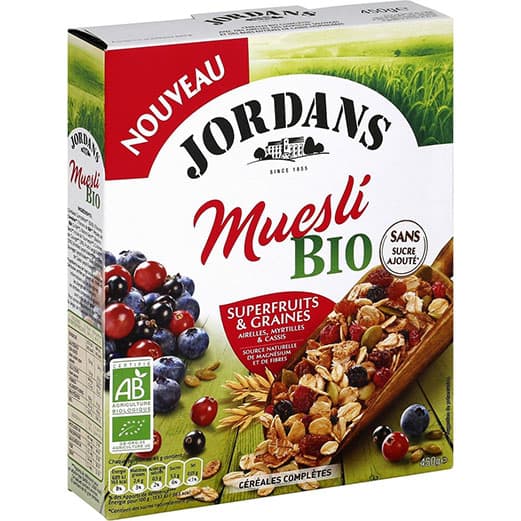 Organic Fruits Muesli - Jordans
