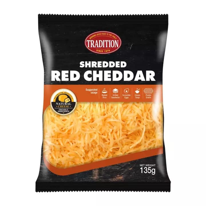 Shredded Red Cheddar