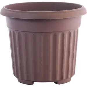 Biodegradable Romanesque Series Flower Pot (Zen Brown) - Baba