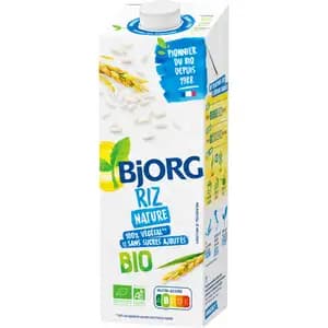 Organic Rice Milk No Added Sugar - Bjorg