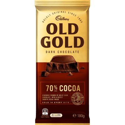 Old Gold Dark Chocolate 70% - Cadbury