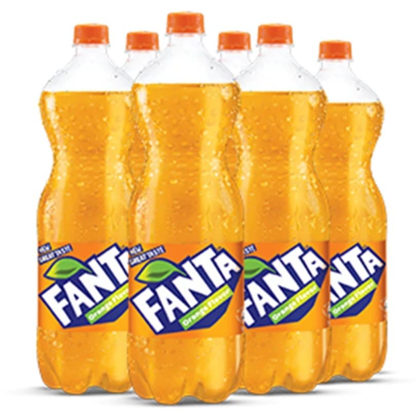 Orange Plastic Bottle
