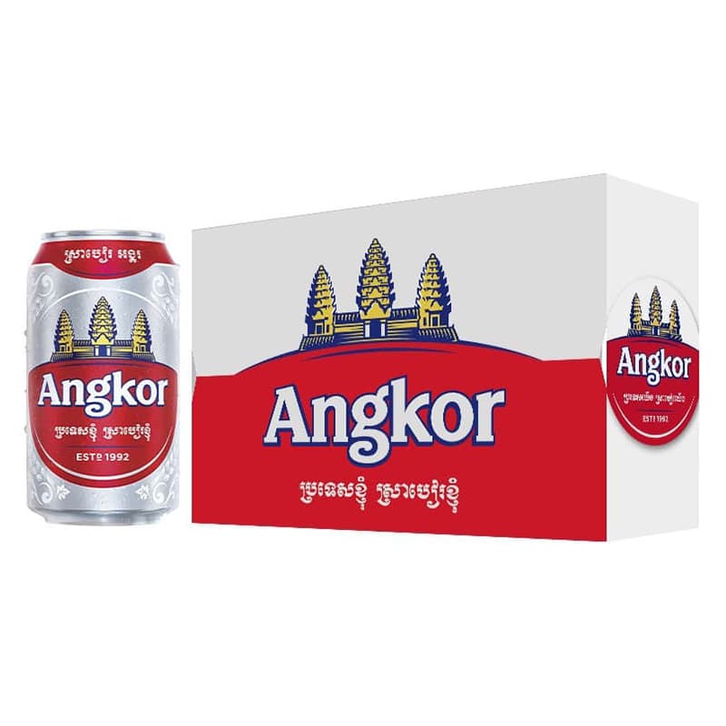 Angkor Beer Can Pack x24