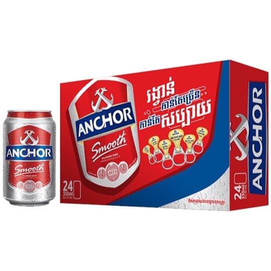 Anchor Beer Can Pack x24
