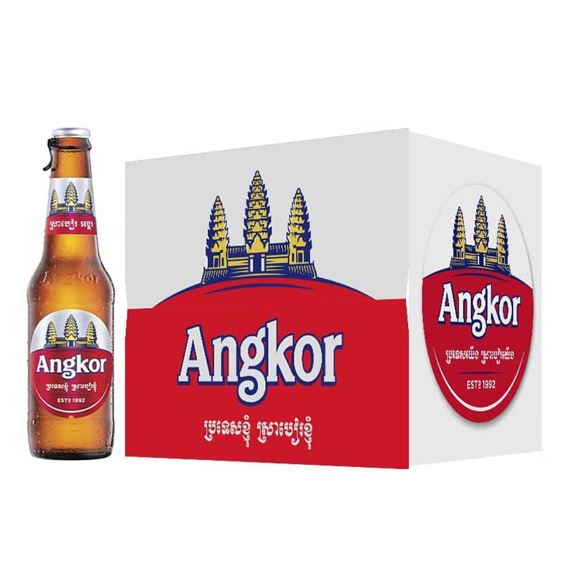 Angkor Beer Bottle Pack x24