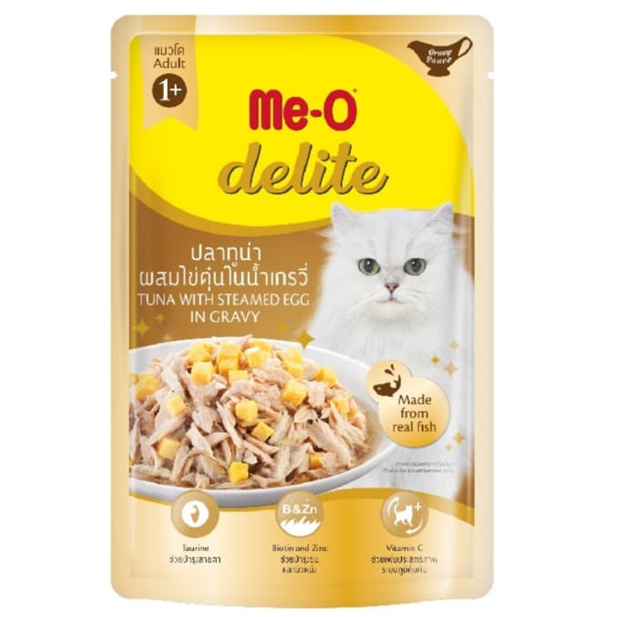 Delite Tuna with Steamed Egg In Gravy Pouch
