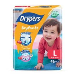 ខោទឹកនោមកុមារ ទំហំធំ  - Drypers