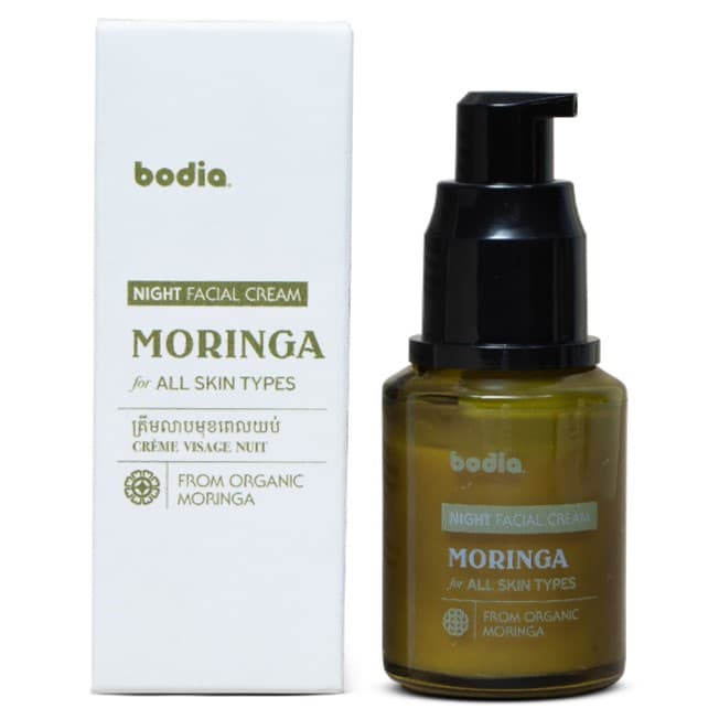 គ្រីមលាបមុខ ប្រើពេលយប់-Moringa