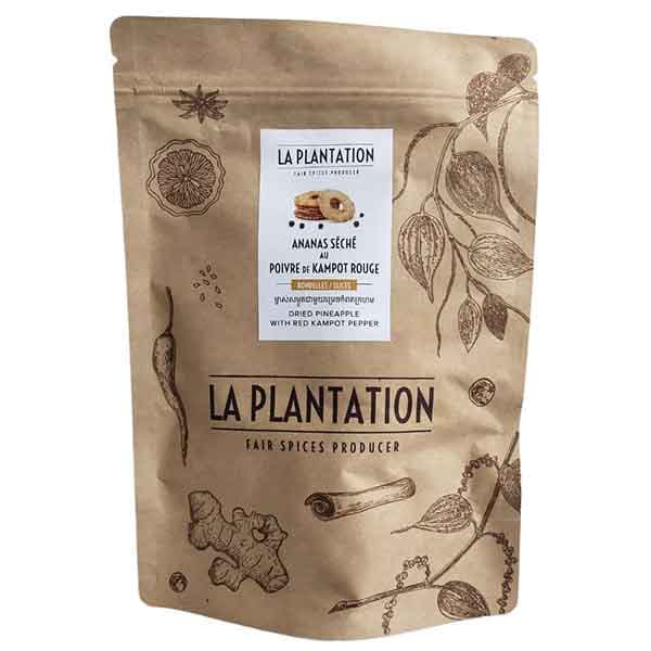 Dried Pineapple with Kampot Red Pepper - La Plantation 1