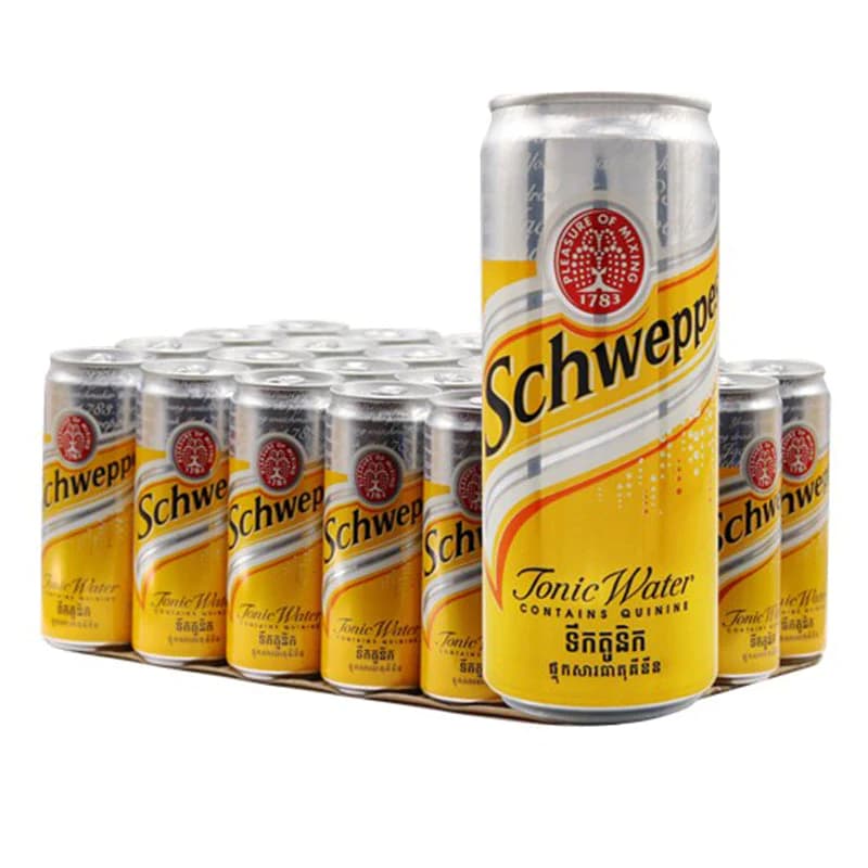 Schweppes Tonic Water Can Pack X24