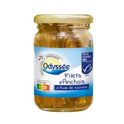 Anchovy Fillet in Sunflower Oil