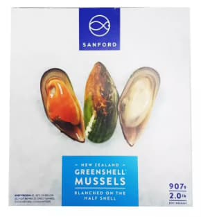 Green Shell Mussels - Sanford