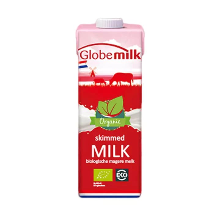 Organic Skimmed Milk - Globemilk 