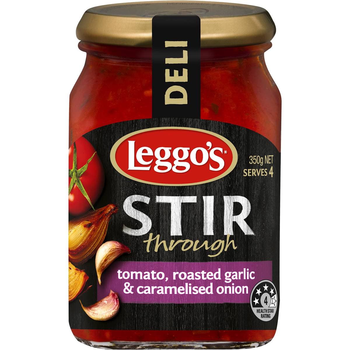 Tomato, Roasted Garlic & Caramelised Onion Sauce 