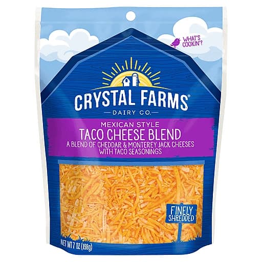 Shredded Taco Cheese & Blend Cheese