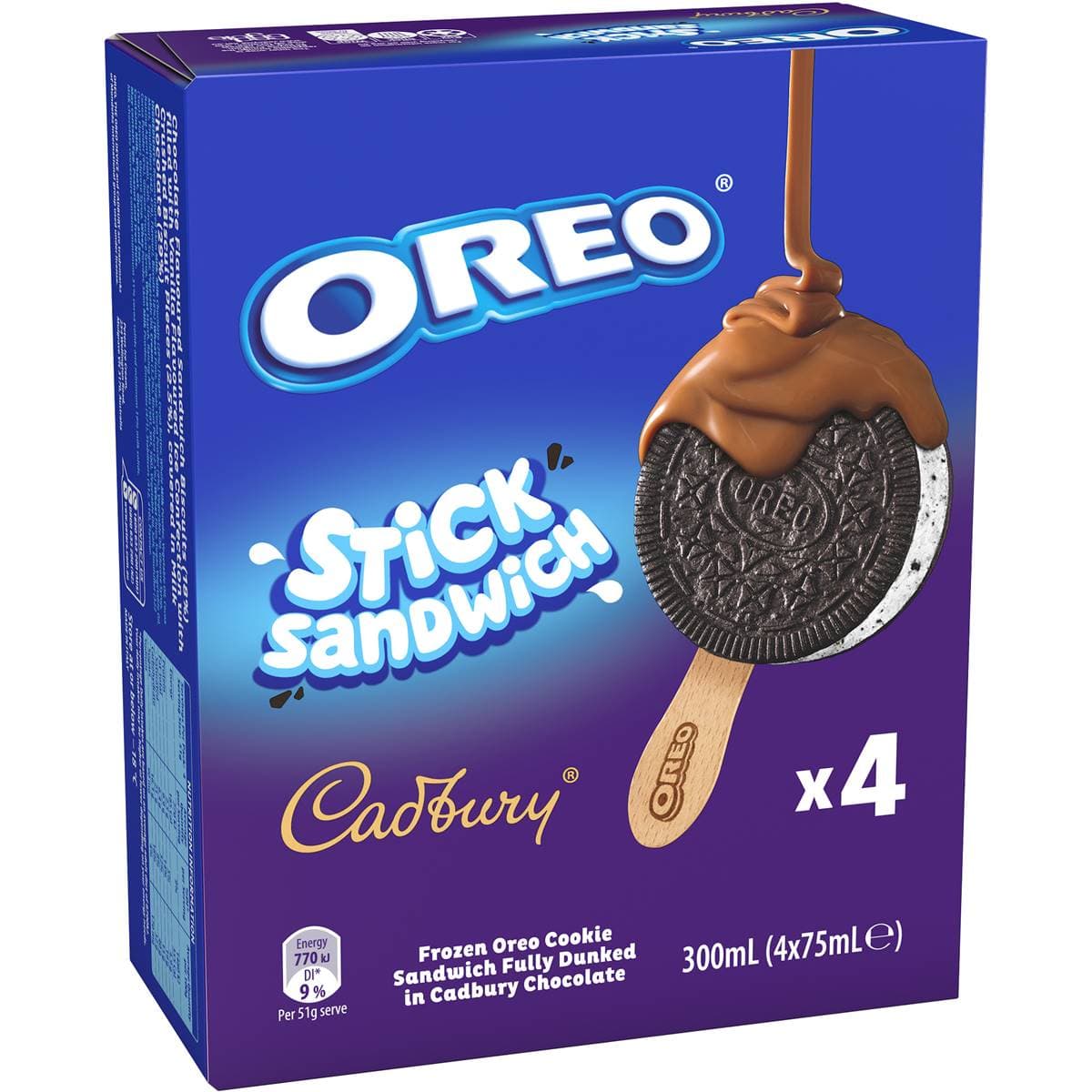 Oreo Ice Cream Mini Stick Sandwich