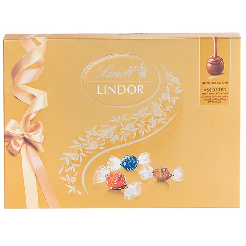 Assorted Swiss Chocolate with a Smooth Melting Filling