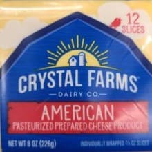 Crystal Farm American Cheese Slices 