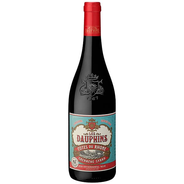 Les Dauphins Cotes du Rhone Red