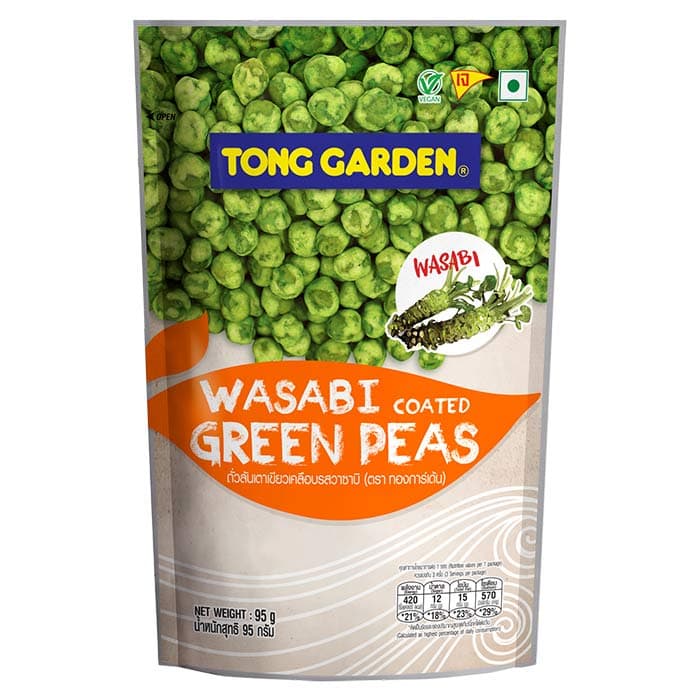 Wasabi Coated Green Peas