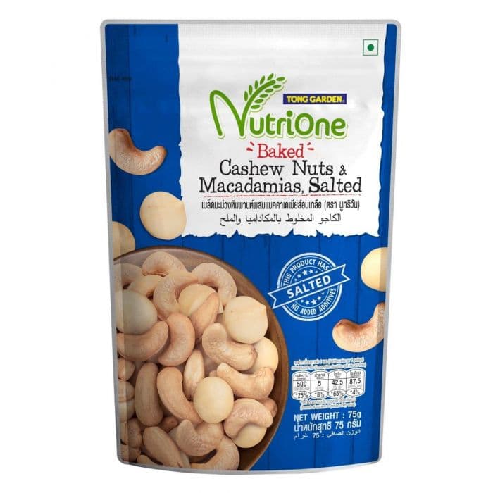 Nutrione Baked Cashew Nuts Mixed Macadamias