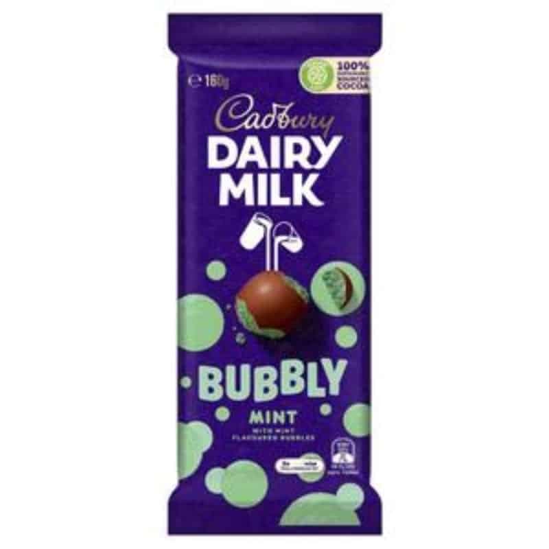 Dairy Milk Bubbly Mint