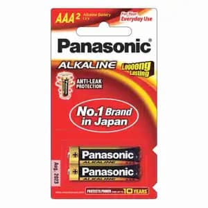 Alkaline Battery 1.5V AAA2 - Panasonic