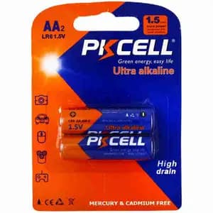 Alkaline Battery 1.5V AA2/LR6 - Pkcell