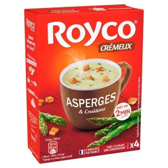 Soup Asparagus & Croutons