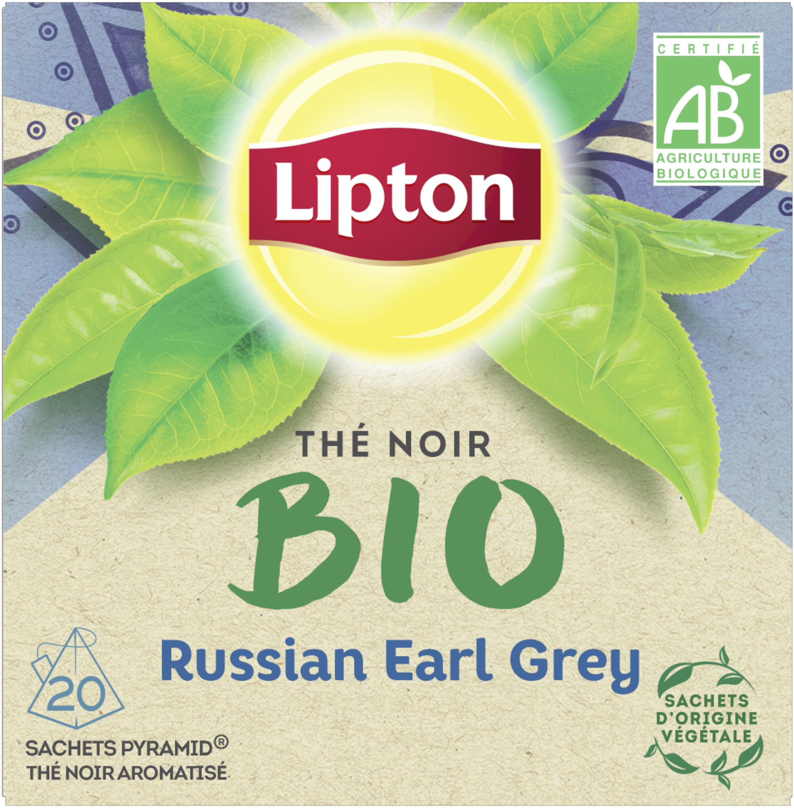 Lipton Organic Russian Earl Grey Tea 